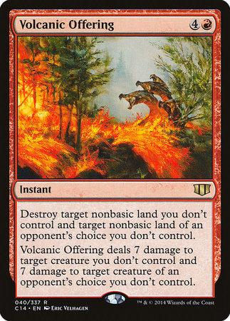 Volcanic Offering [Commander 2014] | Enigma On Main