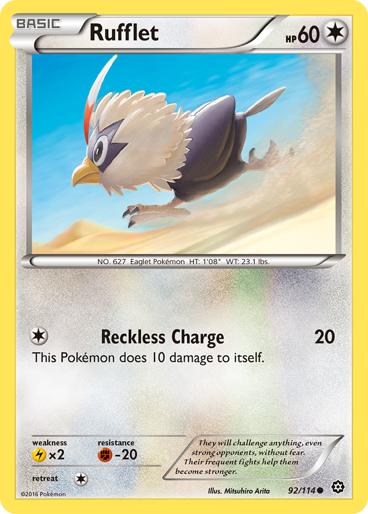 Rufflet (92/114) [XY: Steam Siege] | Enigma On Main