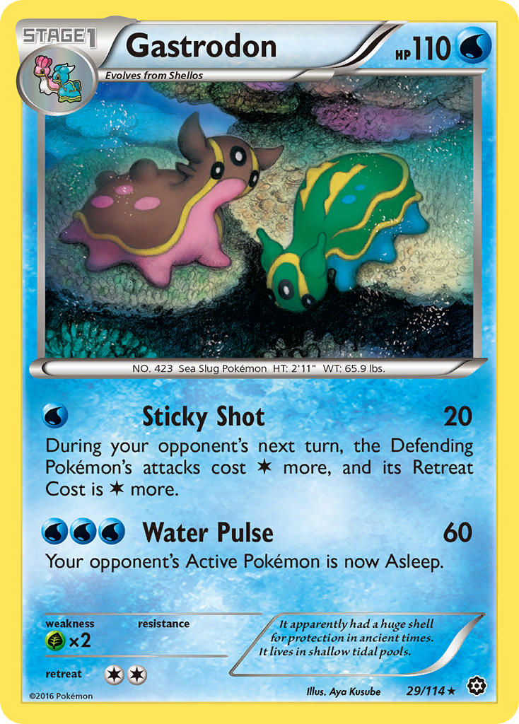 Gastrodon (29/114) [XY: Steam Siege] | Enigma On Main