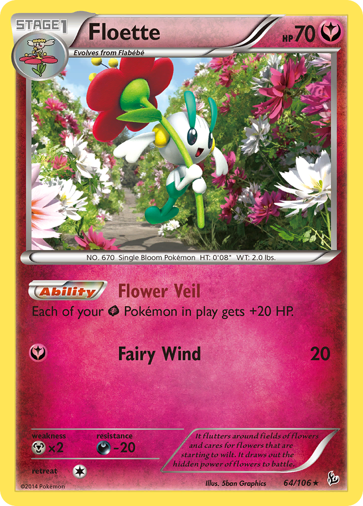 Floette (64/106) [XY: Flashfire] | Enigma On Main