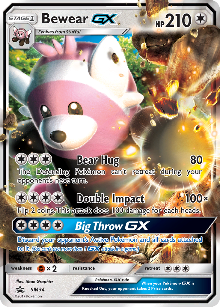 Bewear GX (SM34) [Sun & Moon: Black Star Promos] | Enigma On Main