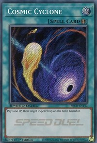 Cosmic Cyclone (Secret) [SBCB-EN142] Secret Rare | Enigma On Main