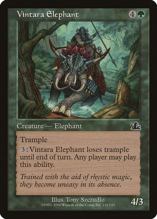 Vintara Elephant [Prophecy] | Enigma On Main