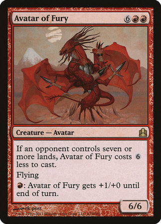 Avatar of Fury [Commander 2011] | Enigma On Main