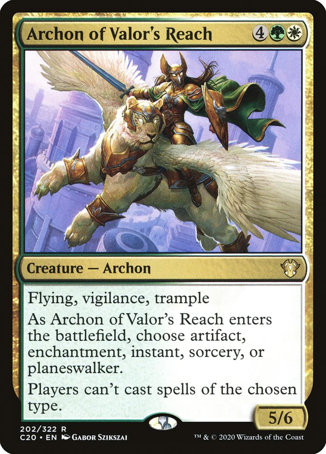 Archon of Valor's Reach [Commander 2020] | Enigma On Main