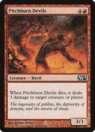 Pitchburn Devils [Magic 2014] | Enigma On Main