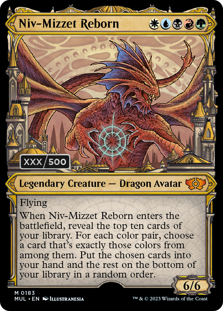 Niv-Mizzet Reborn (Serialized) [Multiverse Legends] | Enigma On Main