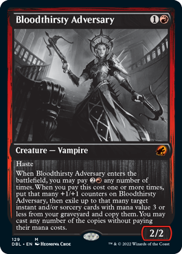 Bloodthirsty Adversary [Innistrad: Double Feature] | Enigma On Main