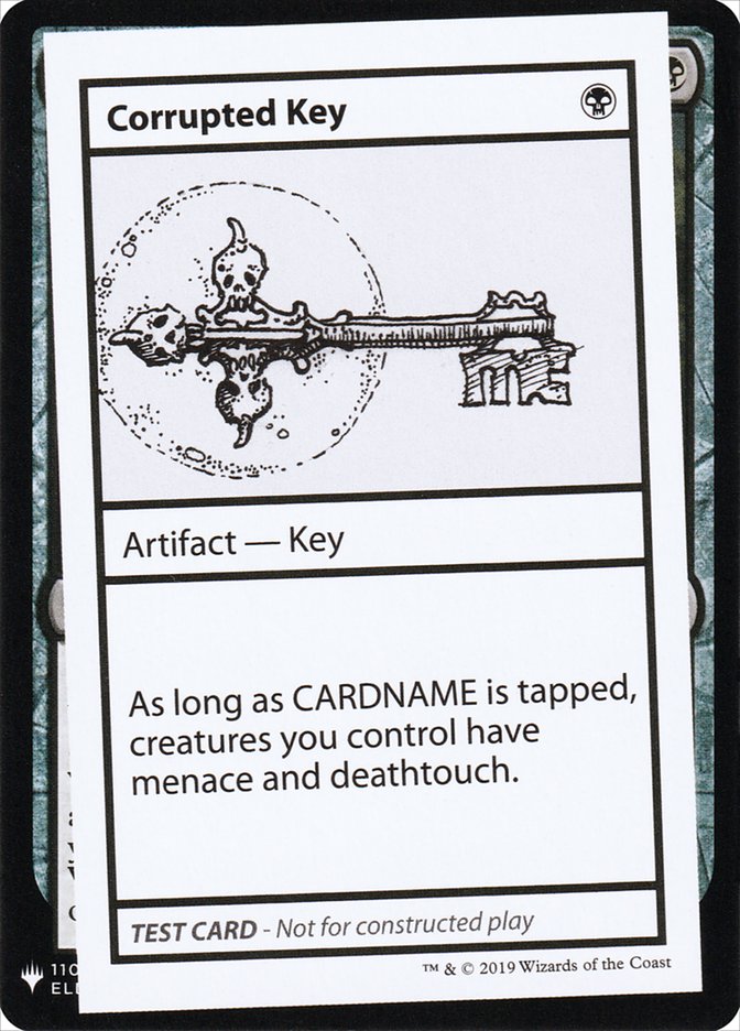 Corrupted Key [Mystery Booster Playtest Cards] | Enigma On Main