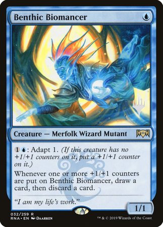 Benthic Biomancer [Ravnica Allegiance Promos] | Enigma On Main