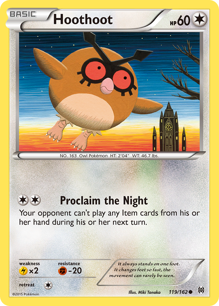 Hoothoot (119/162) [XY: BREAKthrough] | Enigma On Main