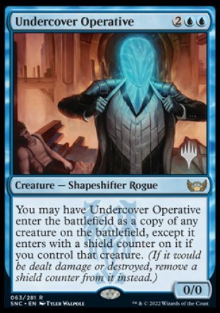 Undercover Operative (Promo Pack) [Streets of New Capenna Promos] | Enigma On Main