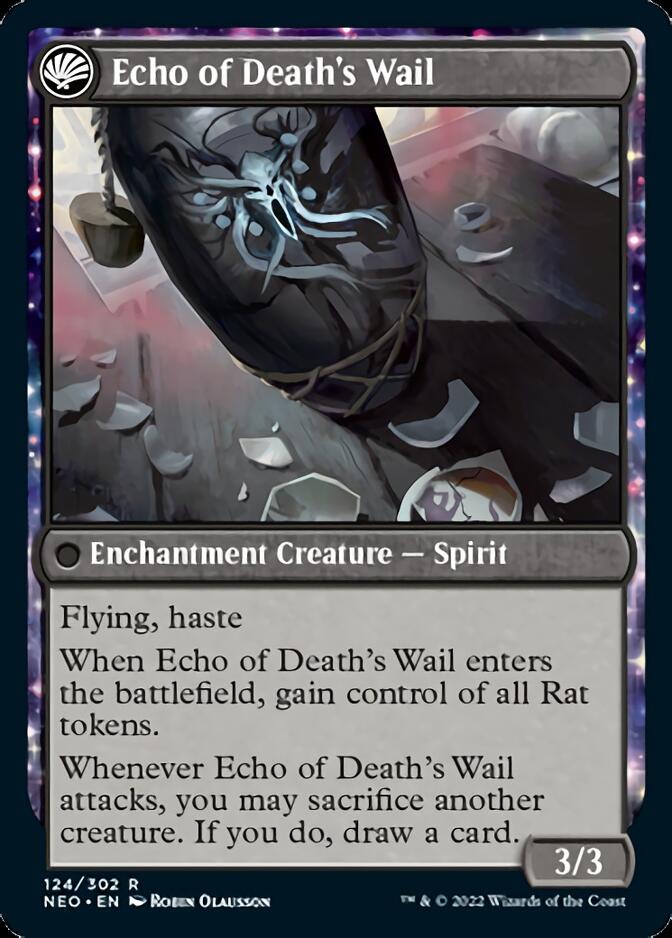 Tribute to Horobi // Echo of Death's Wail [Kamigawa: Neon Dynasty] | Enigma On Main