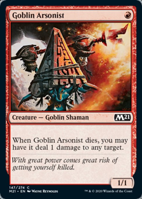 Goblin Arsonist [Core Set 2021] | Enigma On Main