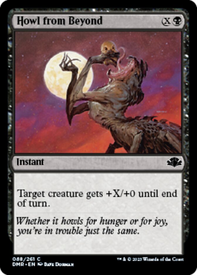 Howl from Beyond [Dominaria Remastered] | Enigma On Main