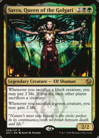 Savra, Queen of the Golgari [GRN Guild Kit] | Enigma On Main