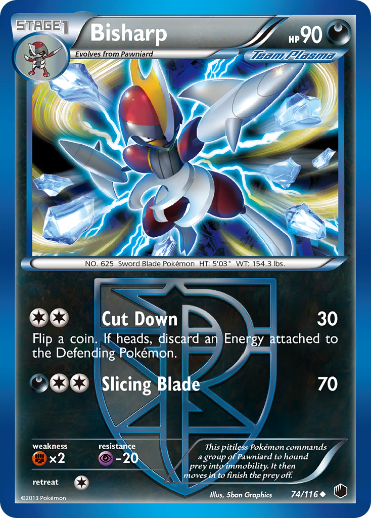 Bisharp (74/116) [Black & White: Plasma Freeze] | Enigma On Main