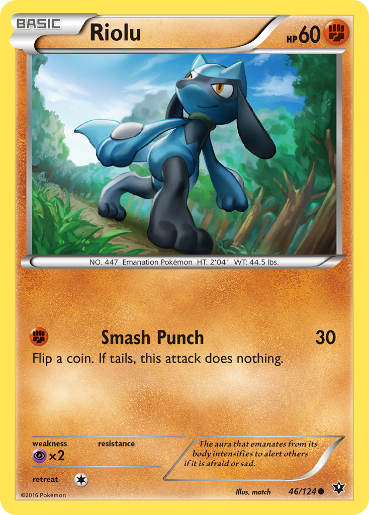 Riolu (46/124) [XY: Fates Collide] | Enigma On Main