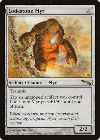 Lodestone Myr [Mirrodin] | Enigma On Main