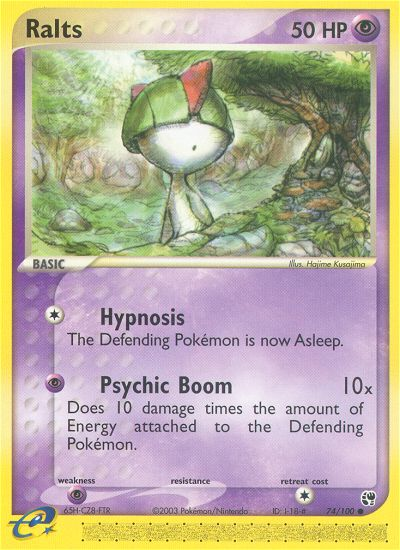 Ralts (74/100) [EX: Sandstorm] | Enigma On Main