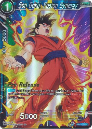 Son Goku, Fusion Synergy (BT12-032) [Vicious Rejuvenation Prerelease Promos] | Enigma On Main