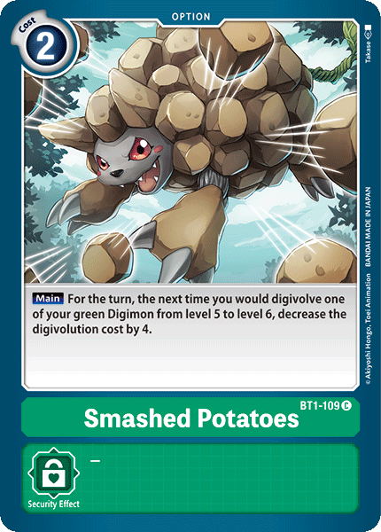 Smashed Potatoes [BT1-109] [Release Special Booster Ver.1.0] | Enigma On Main