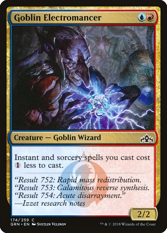 Goblin Electromancer [Guilds of Ravnica] | Enigma On Main