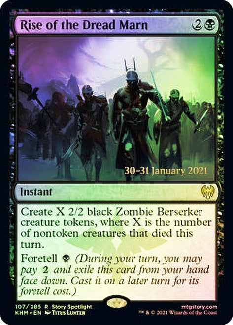 Rise of the Dread Marn  [Kaldheim Prerelease Promos] | Enigma On Main