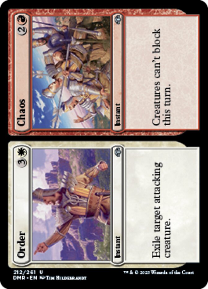 Order // Chaos [Dominaria Remastered] | Enigma On Main