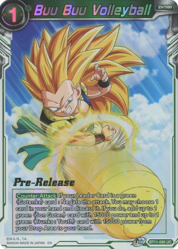 Buu Buu Volleyball (BT11-090) [Vermilion Bloodline Prerelease Promos] | Enigma On Main