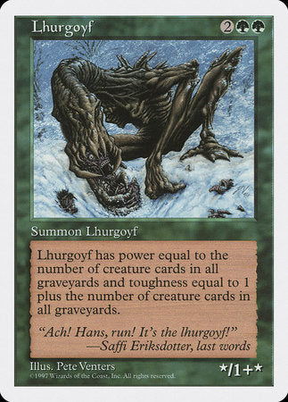 Lhurgoyf [Fifth Edition] | Enigma On Main