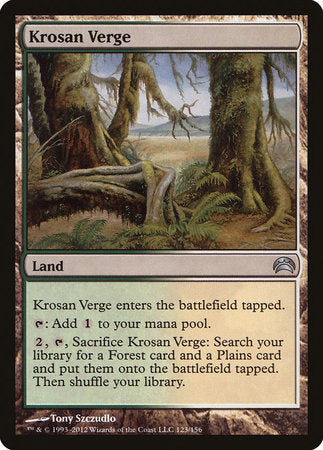 Krosan Verge [Planechase 2012] | Enigma On Main