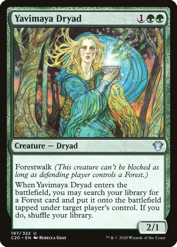 Yavimaya Dryad [Commander 2020] | Enigma On Main