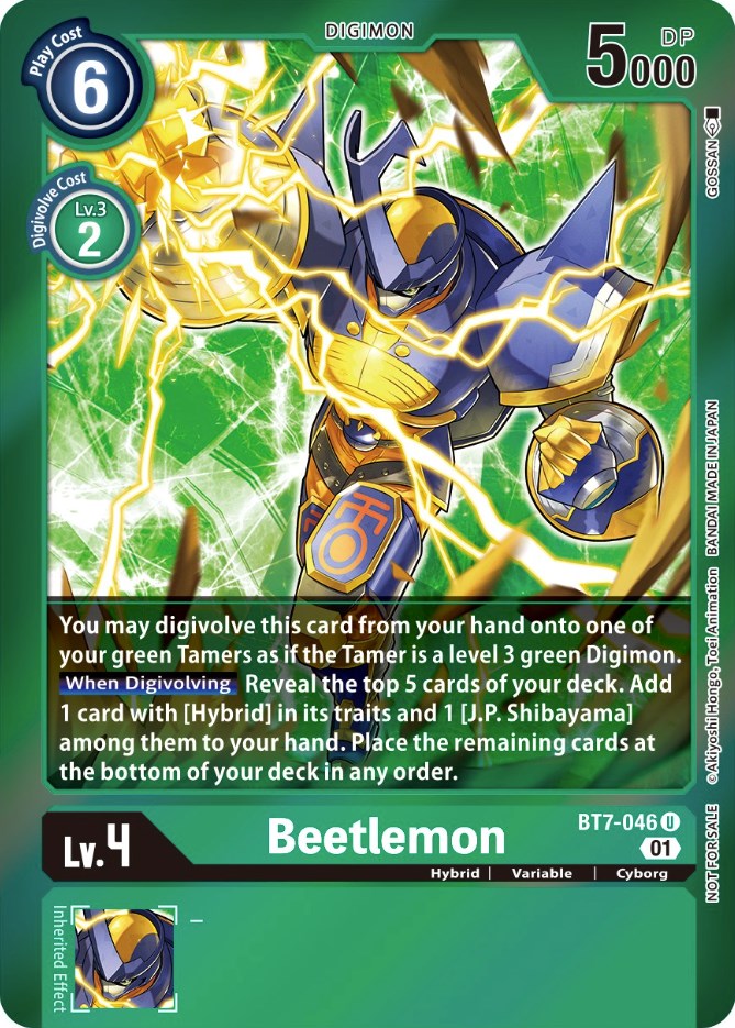 Beetlemon [BT7-046] (Event Pack 3) [Next Adventure Promos] | Enigma On Main