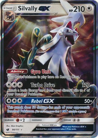 Silvally GX (90/111) (Jumbo Card) [Sun & Moon: Crimson Invasion] | Enigma On Main