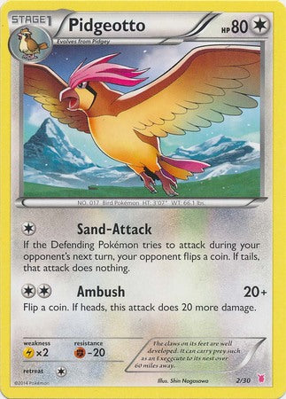 Pidgeotto (2/30) [XY: Trainer Kit 1 - Wigglytuff] | Enigma On Main