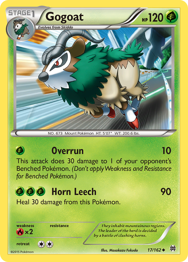 Gogoat (17/162) [XY: BREAKthrough] | Enigma On Main