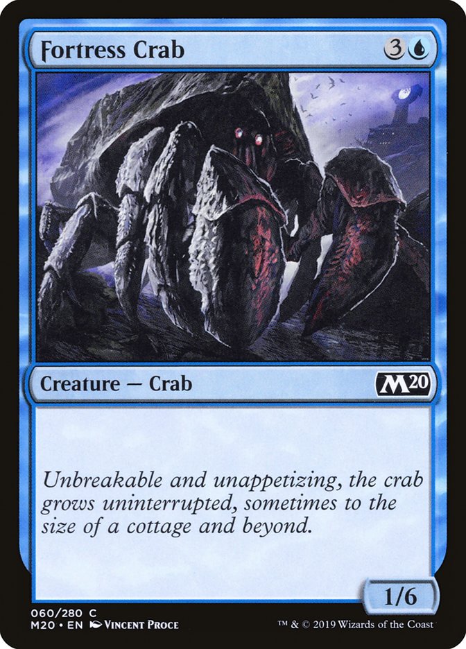 Fortress Crab [Core Set 2020] | Enigma On Main