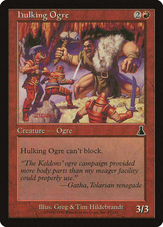 Hulking Ogre [Urza's Destiny] | Enigma On Main