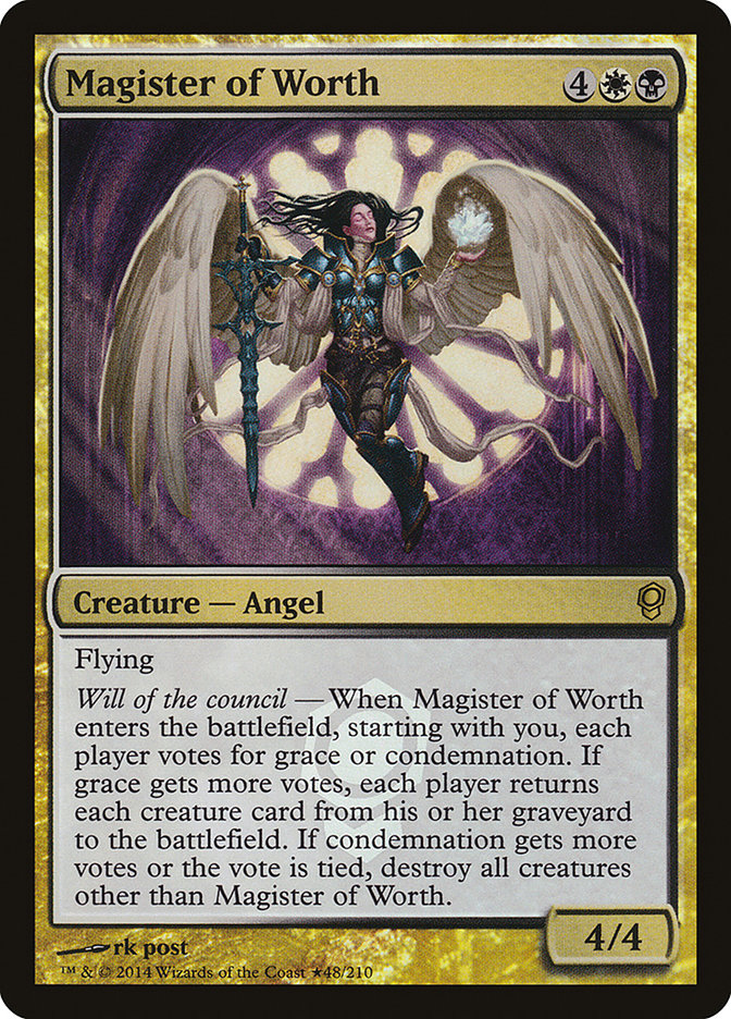 Magister of Worth (Launch) [Conspiracy Promos] | Enigma On Main