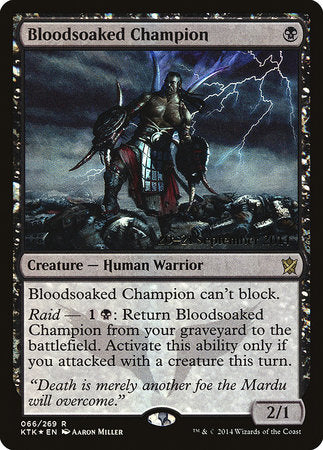 Bloodsoaked Champion [Khans of Tarkir Promos] | Enigma On Main