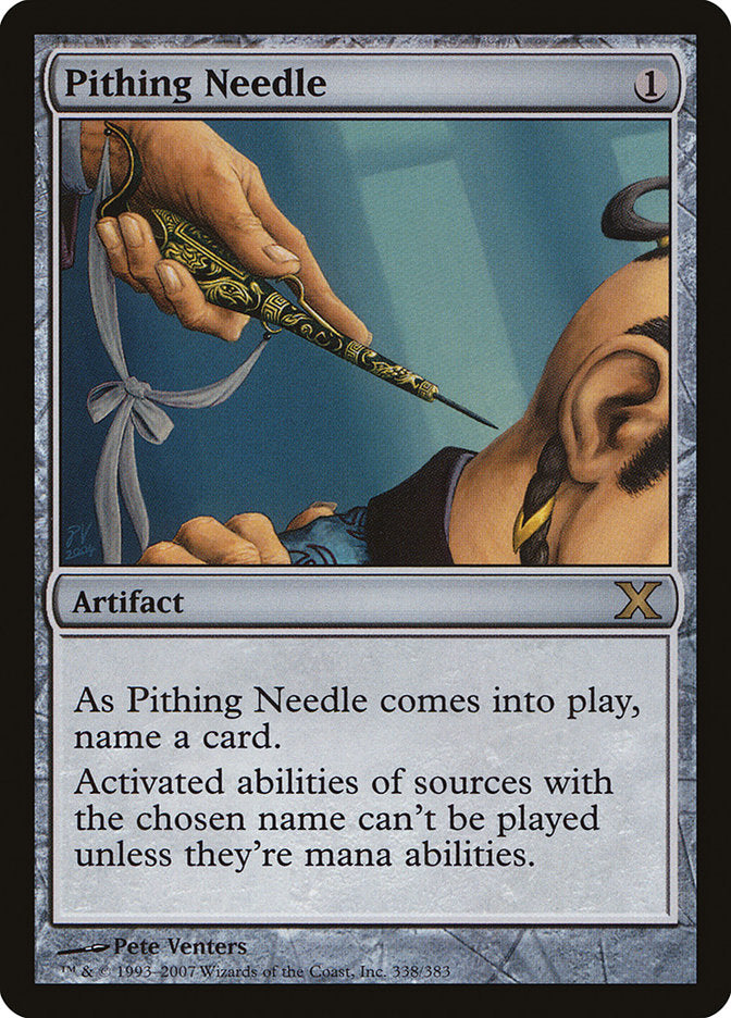 Pithing Needle [Tenth Edition] | Enigma On Main