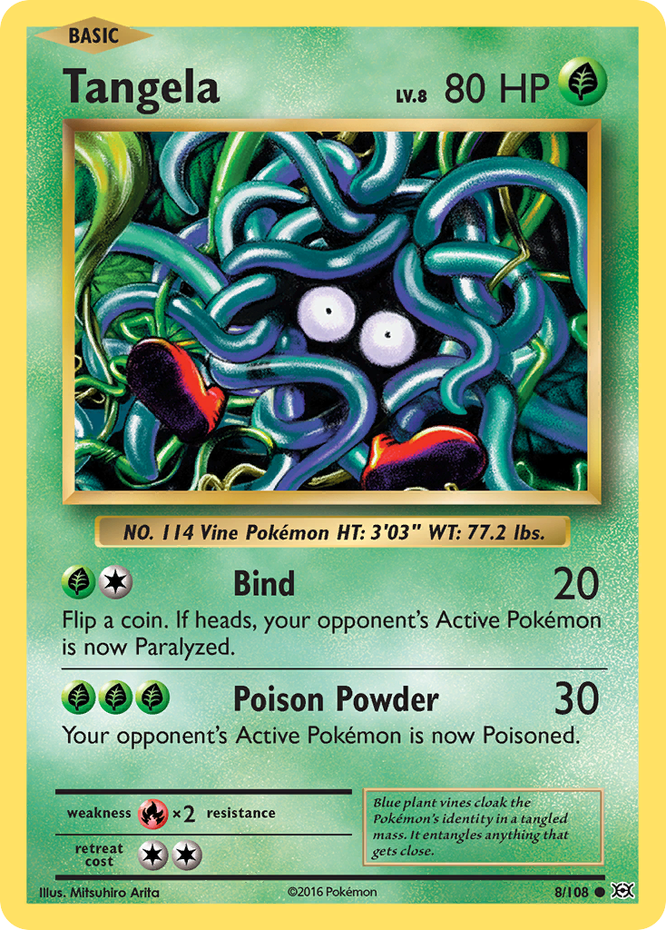 Tangela (8/108) [XY: Evolutions] | Enigma On Main