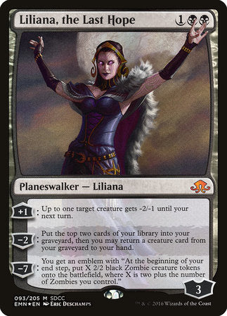 Liliana, the Last Hope SDCC 2016 EXCLUSIVE [San Diego Comic-Con 2016] | Enigma On Main