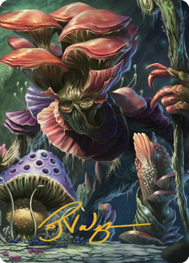 Myconid Spore Tender Art Card (Gold-Stamped Signature) [Commander Legends: Battle for Baldur's Gate Art Series] | Enigma On Main