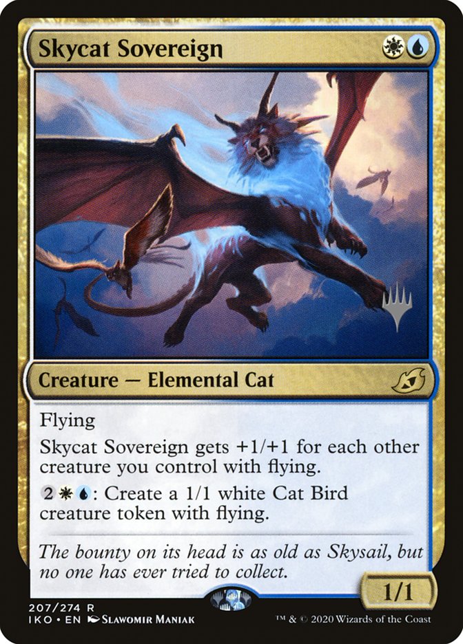 Skycat Sovereign (Promo Pack) [Ikoria: Lair of Behemoths Promos] | Enigma On Main