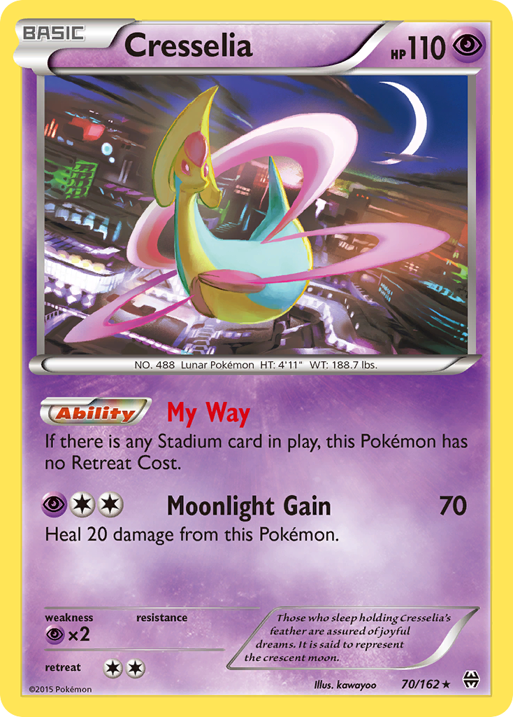 Cresselia (70/162) [XY: BREAKthrough] | Enigma On Main