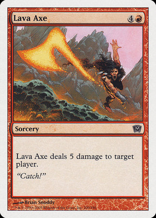 Lava Axe [Ninth Edition] | Enigma On Main