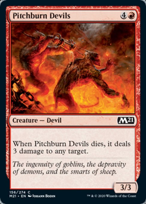 Pitchburn Devils [Core Set 2021] | Enigma On Main