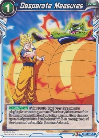 Desperate Measures (Reprint) (DB1-040) [Battle Evolution Booster] | Enigma On Main